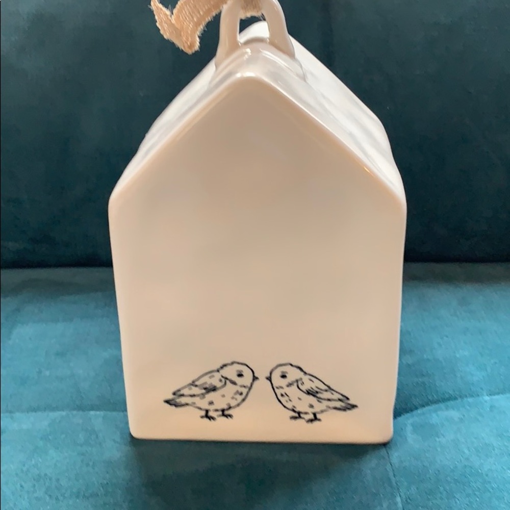 Rae Dunn Love Birds Birdhouse, NWT - Picture 5 of 11